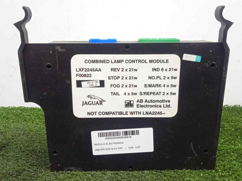 Recambio de modulo electronico para jaguar xj6/12 4.0 cat referencia OEM IAM LXF2245AA-F00822  