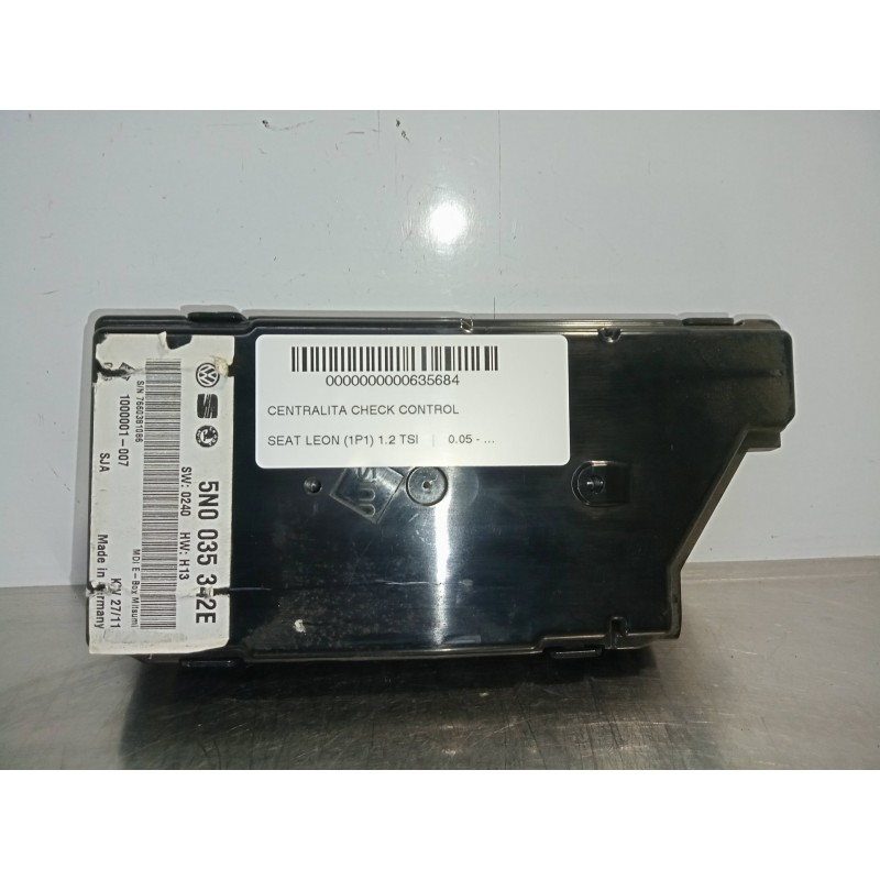 Recambio de centralita check control para seat leon (1p1) 1.2 tsi referencia OEM IAM 5N0035342E  