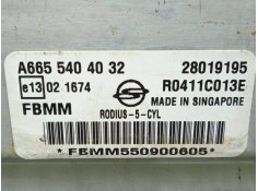 Recambio de centralita motor uce para ssangyong rodius 2.7 turbodiesel cat referencia OEM IAM R0411C013E-A6655404032B-FBMM DELPH 2