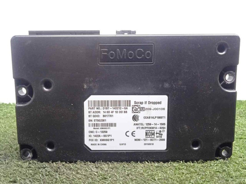 Recambio de modulo electronico para ford kuga (cbs) 1.5 ecoboost cat referencia OEM IAM D1BT14D212GA  