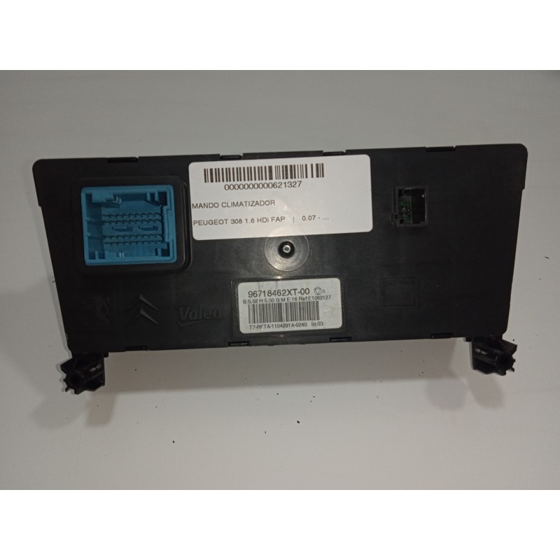Recambio de mando climatizador para peugeot 308 1.6 hdi fap referencia OEM IAM 96718462XT-96718462XT00  