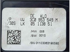 Recambio de modulo electronico para volkswagen passat berlina (3c2) 2.0 tdi referencia OEM IAM 3C0953549M   2