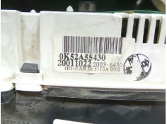 Recambio de cuadro instrumentos para kia carnival ii 2.9 crdi cat referencia OEM IAM 0K52A55430-20011022-20036430   2