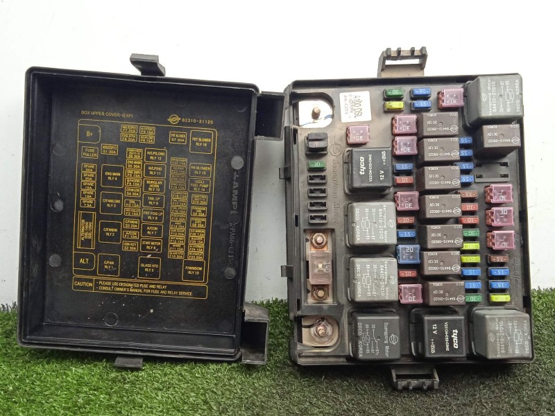 Recambio de caja reles / fusibles para ssangyong rodius 2.7 turbodiesel cat referencia OEM IAM A100DSL-05D20N  