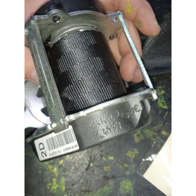 Recambio de cinturon seguridad trasero derecho para peugeot 2008 (--.2013) 1.2 12v vti referencia OEM IAM 96781656XY  
