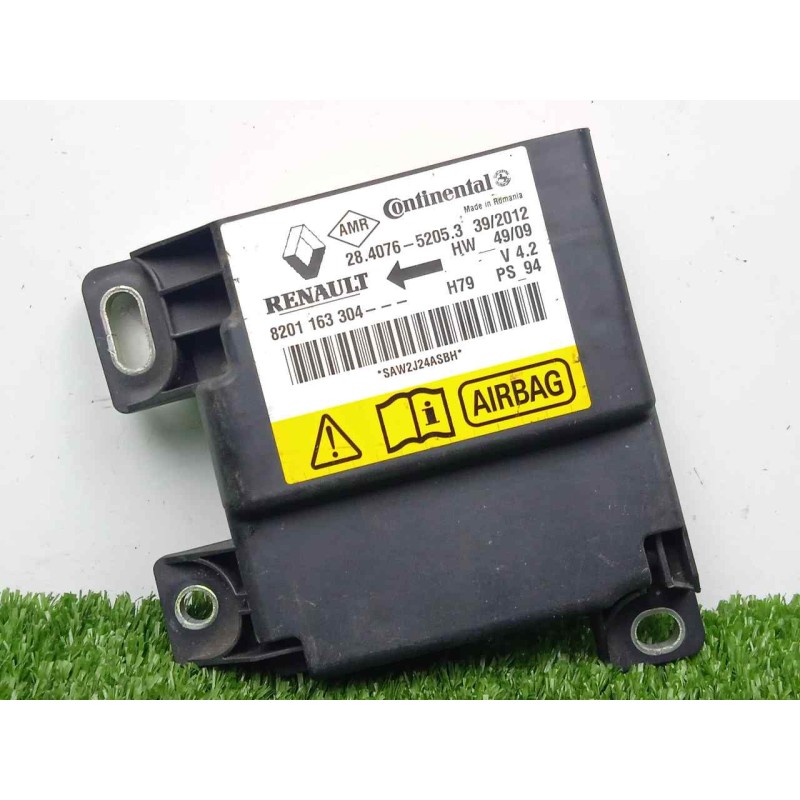 Recambio de centralita airbag para dacia duster 1.6 16v cat referencia OEM IAM 28407652053-8201163304  