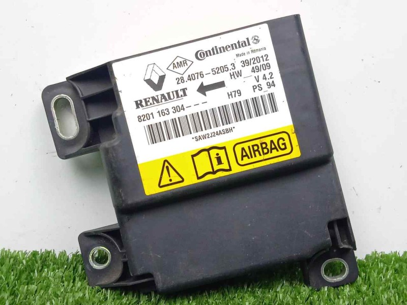Recambio de centralita airbag para dacia duster 1.6 16v cat referencia OEM IAM 28407652053-8201163304  