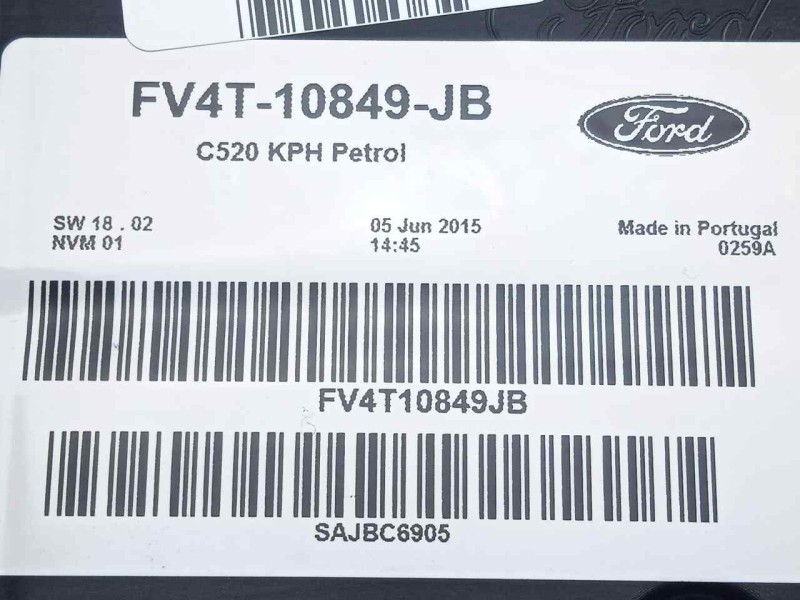 Recambio de cuadro instrumentos para ford kuga (cbs) 1.5 ecoboost cat referencia OEM IAM FV4T10849JB  