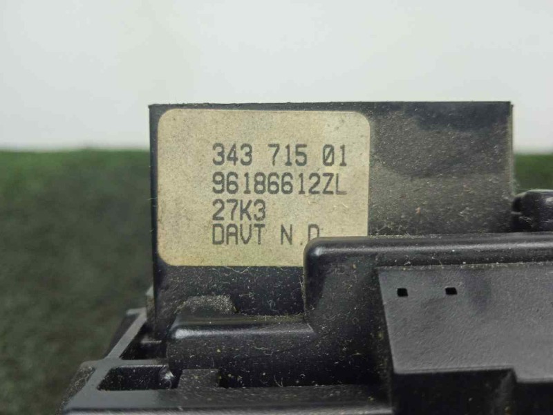 Recambio de mando limpia para peugeot 607 (s1) 2.2 hdi fap cat referencia OEM IAM 96186612  4.PUERTAS