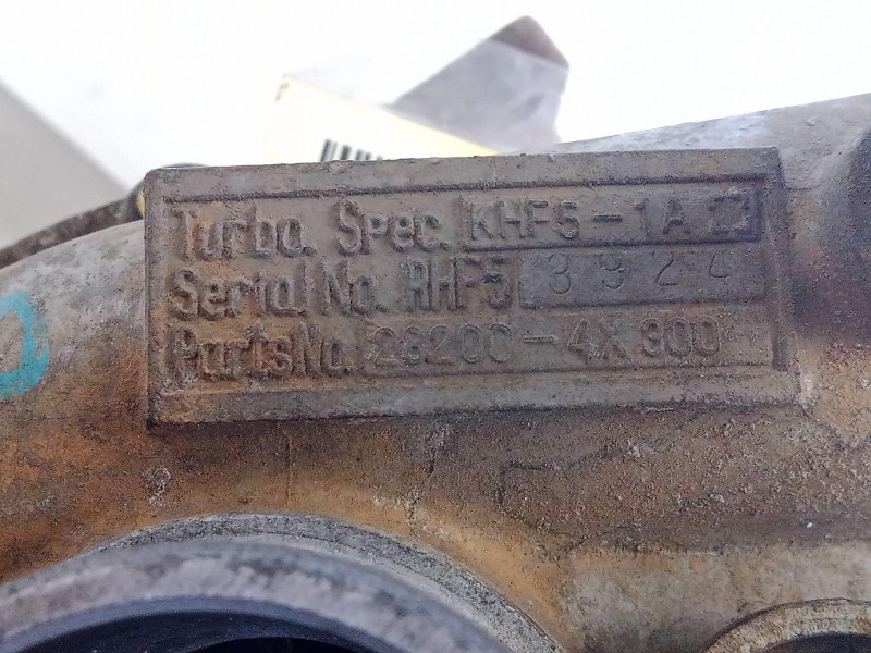 Recambio de turbocompresor para kia carnival ii 2.9 crdi cat referencia OEM IAM 282004X300-3924  