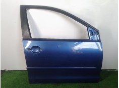 Recambio de puerta delantera derecha para volkswagen polo (9n3) 1.4 16v referencia OEM IAM  5.PUERTAS AZUL