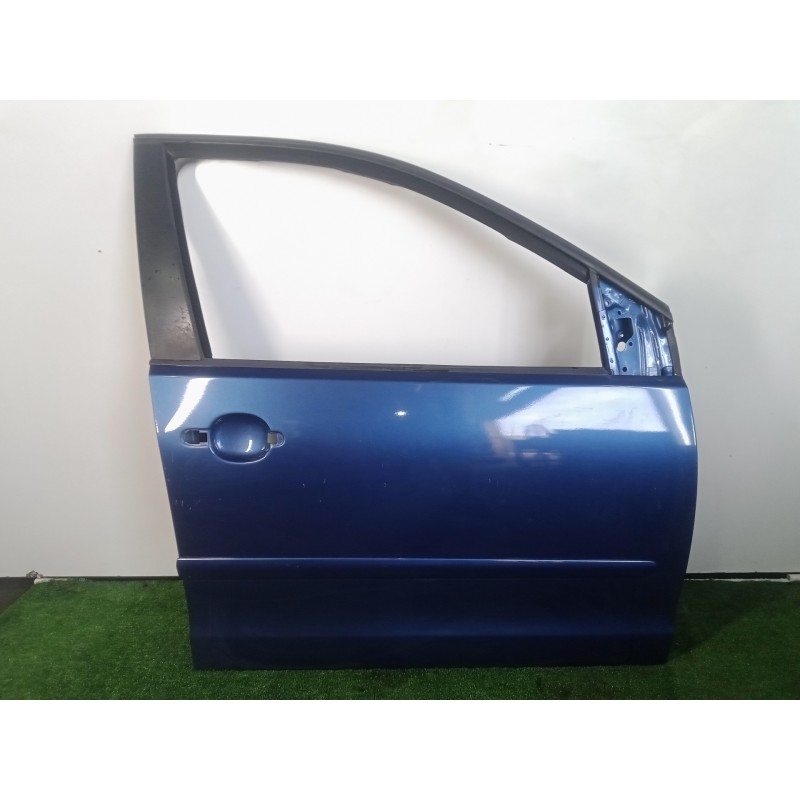 Recambio de puerta delantera derecha para volkswagen polo (9n3) 1.4 16v referencia OEM IAM  5.PUERTAS AZUL