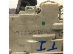 Recambio de cerradura puerta trasera izquierda para audi a6 berlina (4f2) 3.0 v6 24v tdi referencia OEM IAM 4F0839015A 9.PINES  2