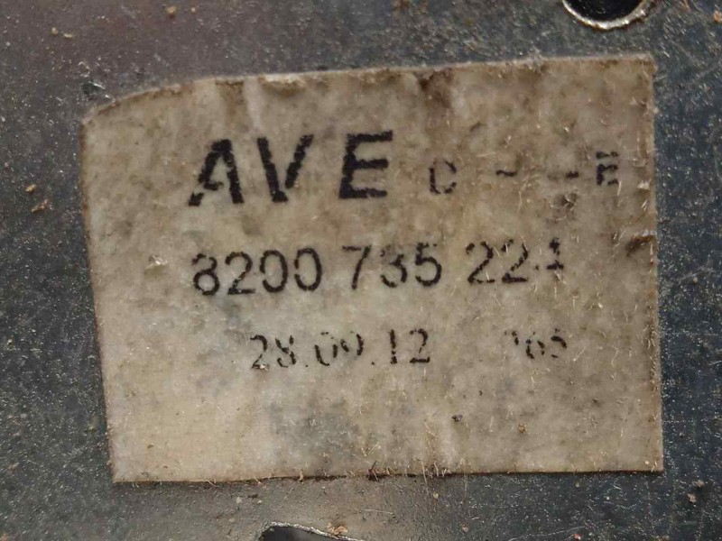 Recambio de cerradura puerta delantera derecha para dacia duster 1.6 16v cat referencia OEM IAM 8200735221 2.PINES 