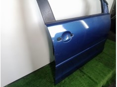 Recambio de puerta delantera derecha para volkswagen polo (9n3) 1.4 16v referencia OEM IAM  5.PUERTAS AZUL 2