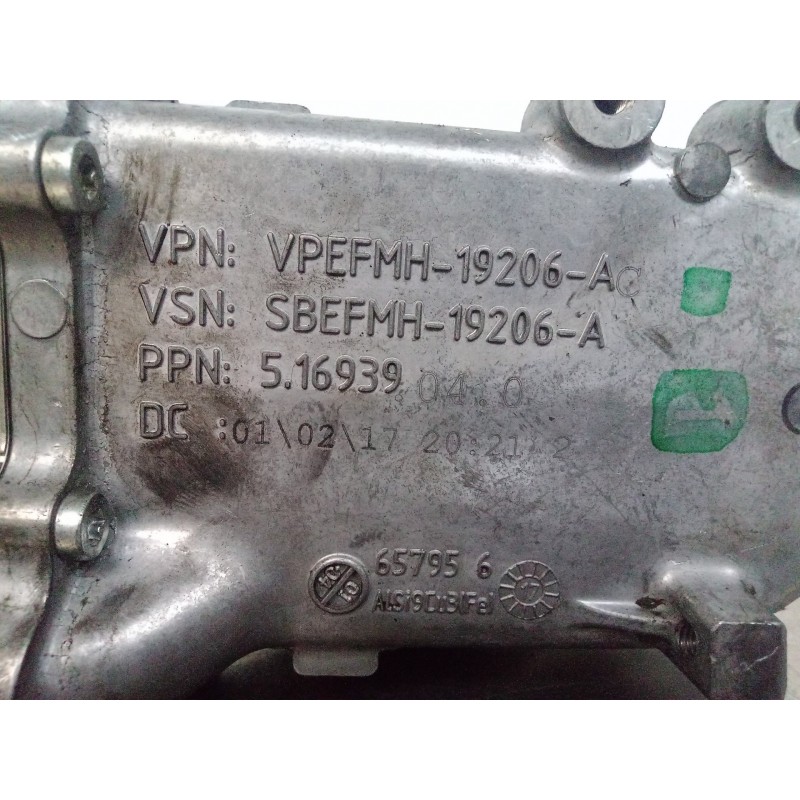 Recambio de enfriador gases egr para ford focus lim. 1.5 tdci cat referencia OEM IAM 19306AC-19206A-657956  