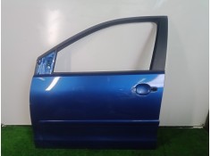 Recambio de puerta delantera izquierda para volkswagen polo (9n3) 1.4 16v referencia OEM IAM  5.PUERTAS AZUL
