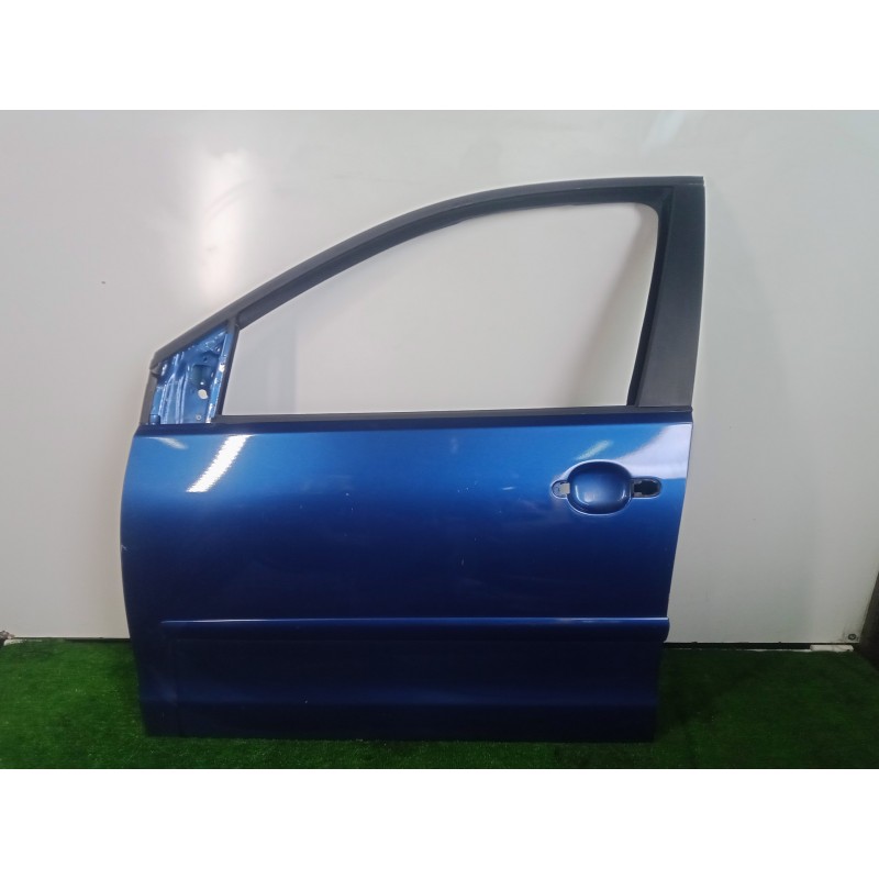 Recambio de puerta delantera izquierda para volkswagen polo (9n3) 1.4 16v referencia OEM IAM  5.PUERTAS AZUL