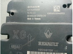 Recambio de centralita airbag para renault clio iv 1.2 tce referencia OEM IAM 985108115R-A2C84855000 CONTINENTAL  2