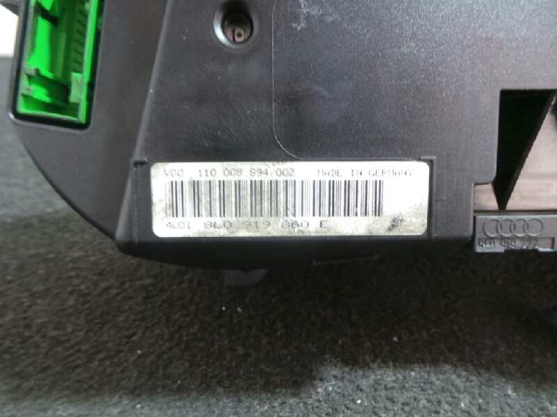 Recambio de cuadro instrumentos para audi a3 (8l) 1.8 20v turbo referencia OEM IAM 110008894002-8L0919860E CAMBIO.AUTOMATICO 