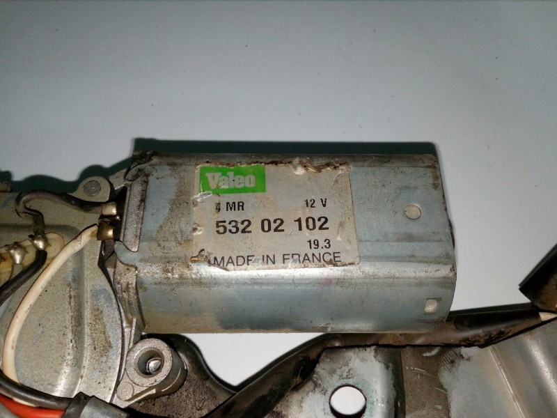 Recambio de motor limpia delantero para citroën zx referencia OEM IAM 53202102 VALEO 2 CONECTORES