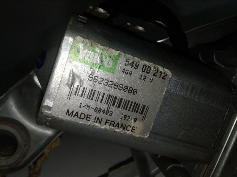 Recambio de motor limpia trasero para citroën saxo referencia OEM IAM 9623289080-54900212 VALEO 3 PINES