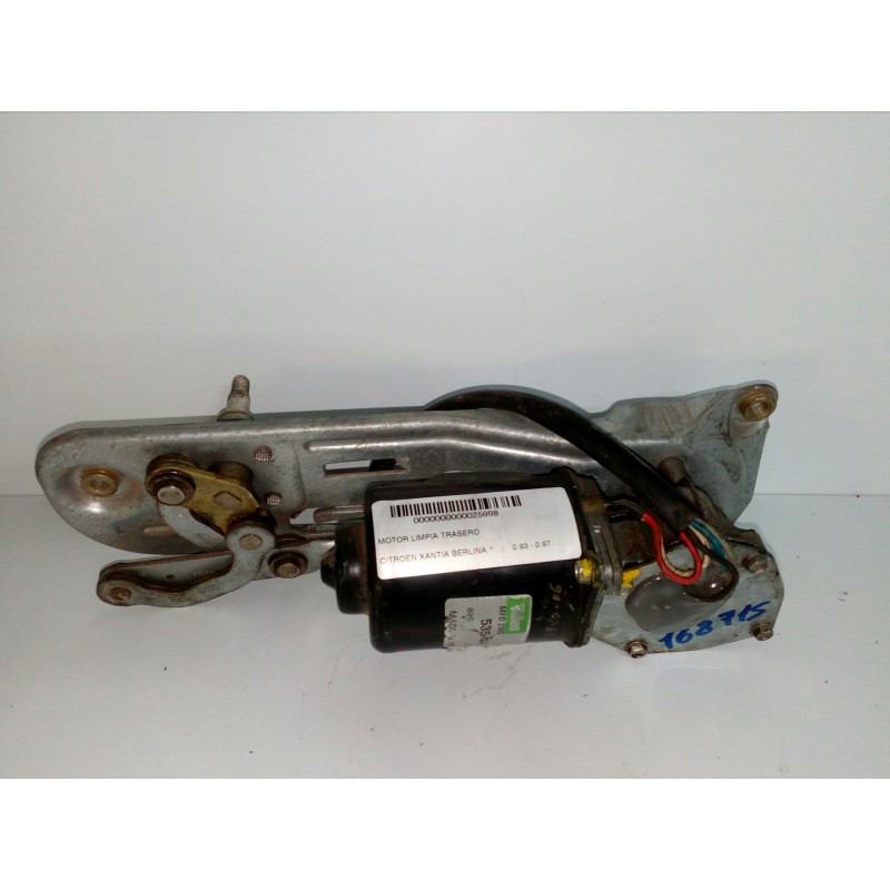 Recambio de motor limpia trasero para citroën xantia berlina referencia OEM IAM 53544902 VALEO 5 PINES