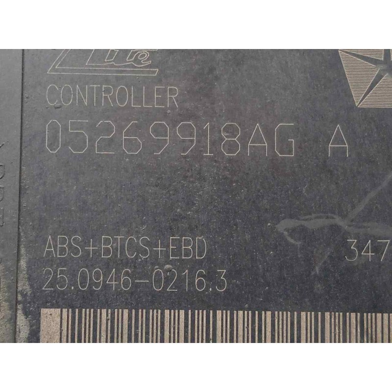 Recambio de abs para chrysler neon (pl) 2.0 16v cat referencia OEM IAM 05269918AG-25094602163-25020407113-P04509736AF ATE 
