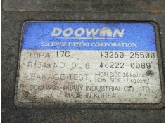 Recambio de compresor aire acondicionado para kia carnival ii 2.9 crdi cat referencia OEM IAM 1325025500 DOOWON - 4.CANALES 10PA 2
