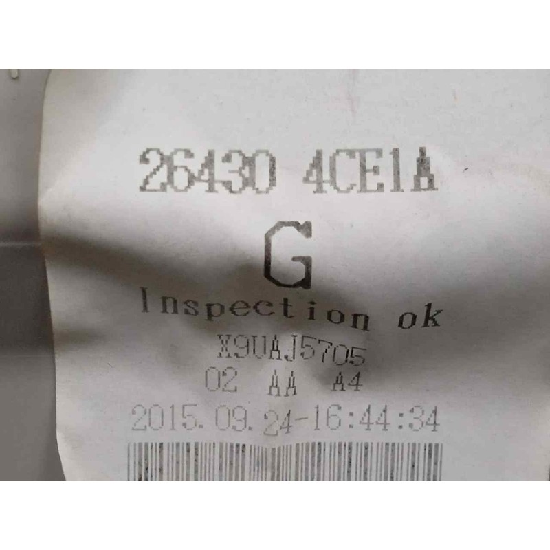 Recambio de luz interior para nissan x-trail (t32) 1.6 dci turbodiesel cat referencia OEM IAM 264304CE1A  