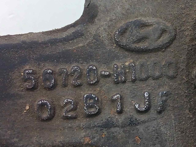 Recambio de mangueta delantera derecha para hyundai terracan (hp) 2.9 crdi cat referencia OEM IAM 56720H1000-02B1JF  