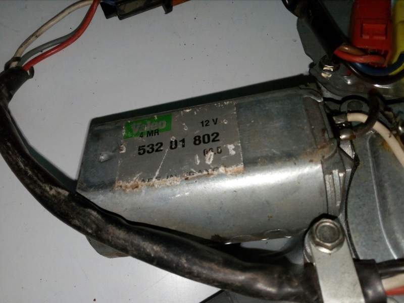 Recambio de motor limpia trasero para citroën zx break referencia OEM IAM 53201802 VALEO 2 CONECTORES