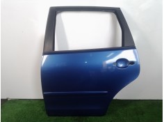 Recambio de puerta trasera izquierda para volkswagen polo (9n3) 1.4 16v referencia OEM IAM  5.PUERTAS AZUL