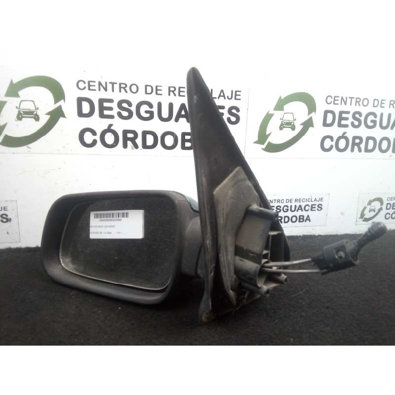 Recambio de retrovisor izquierdo para citroën zx 1.9 diesel referencia OEM IAM  MANUAL VERDE