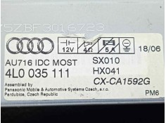 Recambio de sistema audio / radio cd para audi q7 (4l) 3.0 v6 24v tdi referencia OEM IAM 4L0035111 CARGADOR.CD  2