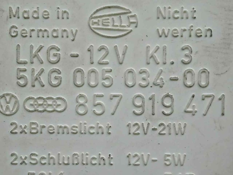 Recambio de rele para audi 100 berlina (443) 2.2 referencia OEM IAM 5KG00503400-857919471  