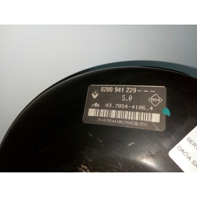 Recambio de servofreno para dacia sandero laureate referencia OEM IAM 03785441064-8200941229 ATE 