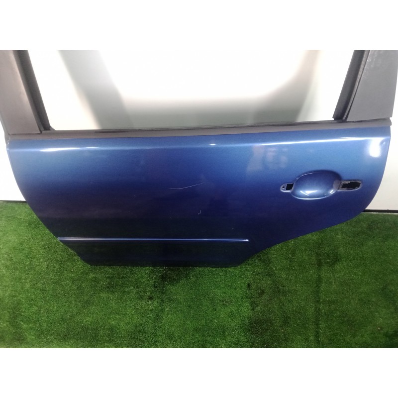 Recambio de puerta trasera izquierda para volkswagen polo (9n3) 1.4 16v referencia OEM IAM  5.PUERTAS AZUL
