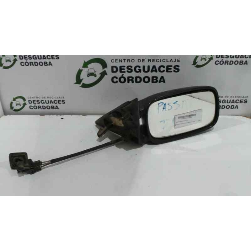 Recambio de retrovisor derecho para volkswagen passat berlina (312) referencia OEM IAM  88-97 - MANUAL NEGRO PLASTICO