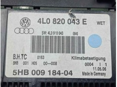 Recambio de mando climatizador para audi q7 (4l) 3.0 v6 24v tdi referencia OEM IAM 4L0820043E   2