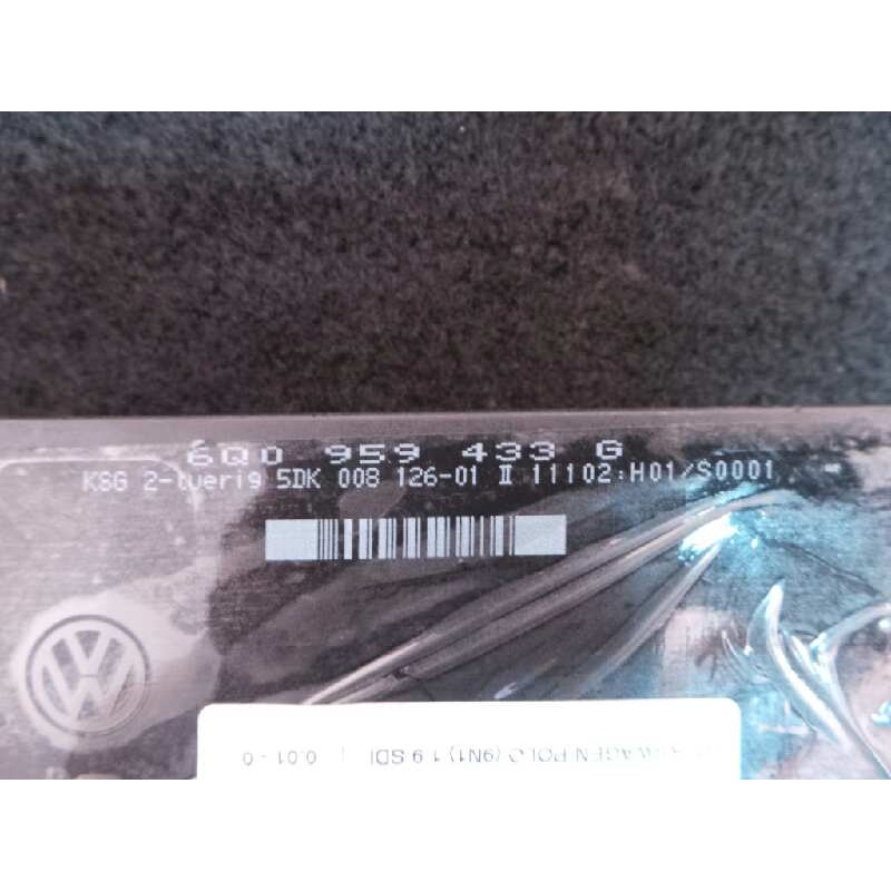 Recambio de centralita check control para volkswagen polo (9n1) 1.9 sdi referencia OEM IAM 6Q0959433G  