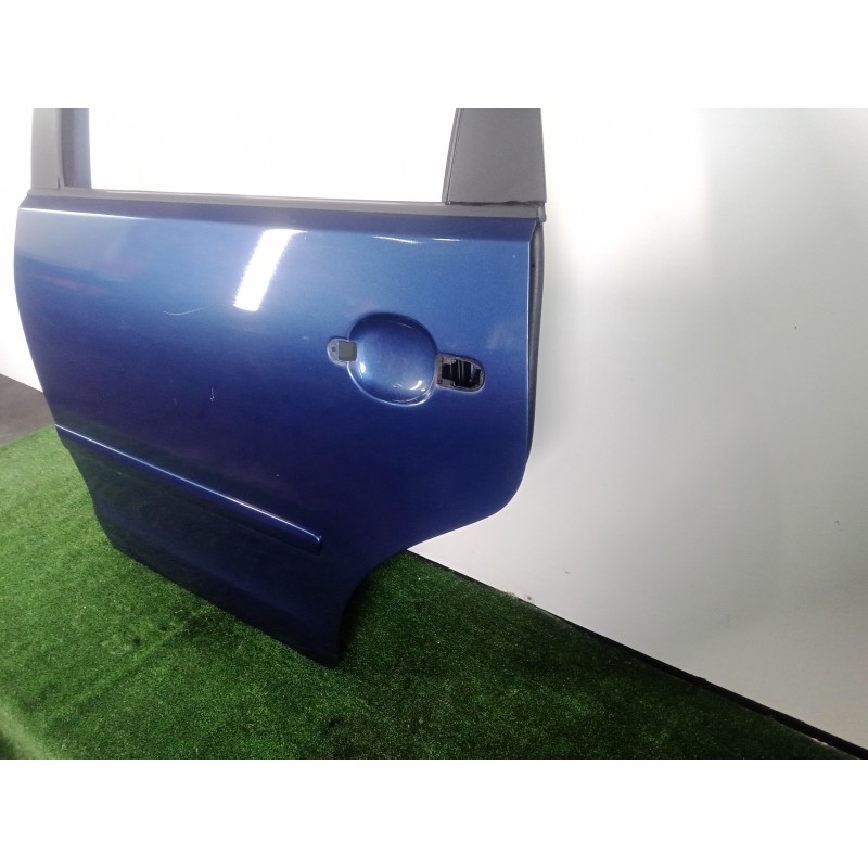 Recambio de puerta trasera izquierda para volkswagen polo (9n3) 1.4 16v referencia OEM IAM  5.PUERTAS AZUL
