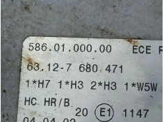 Recambio de faro central para bmw r 1150 rs/rt (r 22) referencia OEM IAM 5860100000-7680471   2