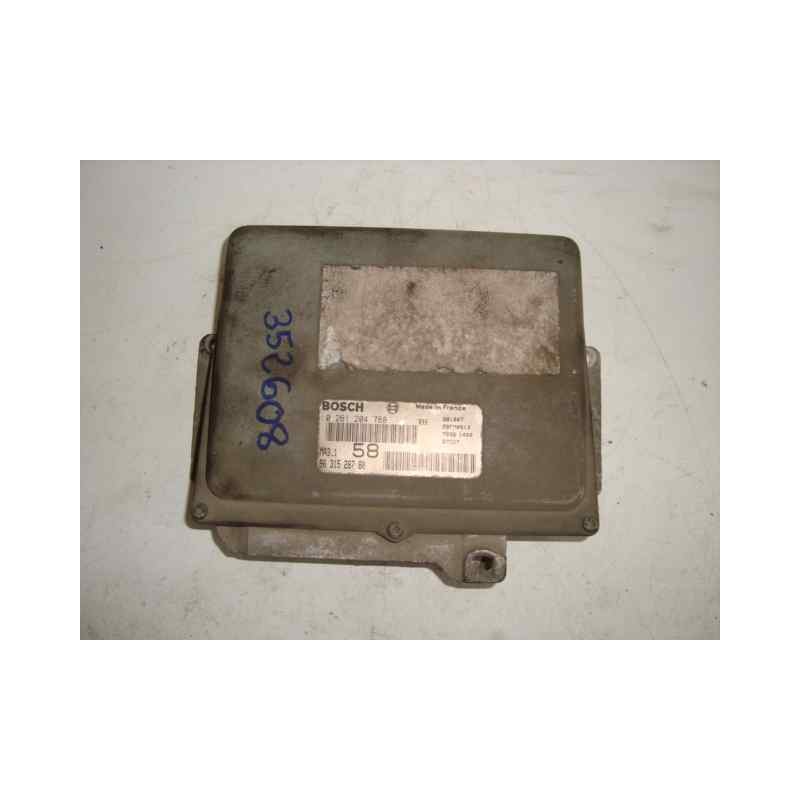 Recambio de centralita motor uce para peugeot 106 (s2) 1.1 referencia OEM IAM 0261204788-MA31-9631528780  