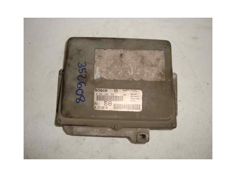 Recambio de centralita motor uce para peugeot 106 (s2) 1.1 referencia OEM IAM 0261204788-MA31-9631528780  