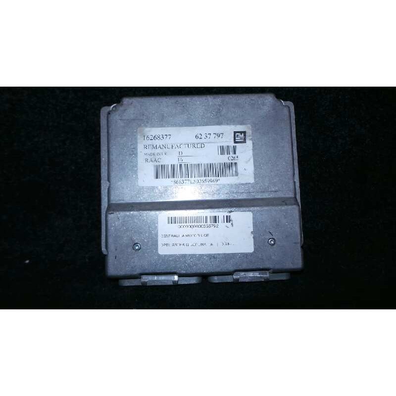 Recambio de centralita motor uce para opel astra g berlina 1.6 referencia OEM IAM 16268377-6237797  