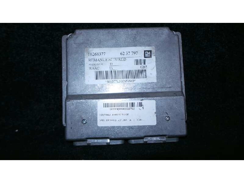 Recambio de centralita motor uce para opel astra g berlina 1.6 referencia OEM IAM 16268377-6237797  