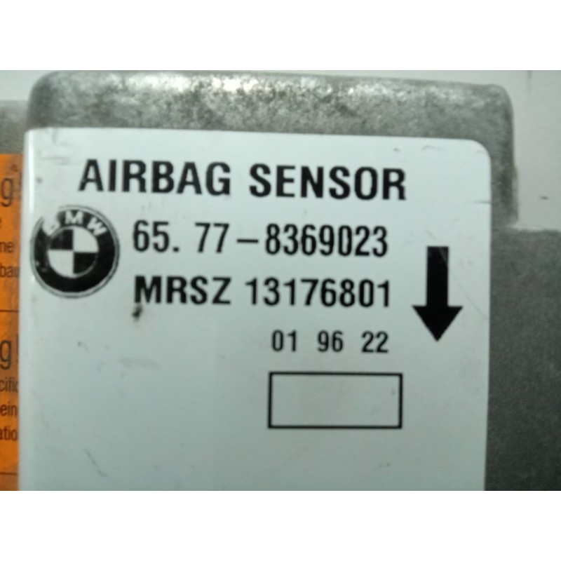 Recambio de centralita airbag para bmw serie 5 berlina (e39) 2.8 24v cat referencia OEM IAM 13176801-65778369023  