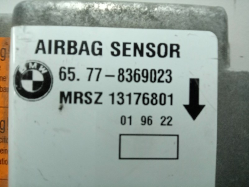 Recambio de centralita airbag para bmw serie 5 berlina (e39) 2.8 24v cat referencia OEM IAM 13176801-65778369023  