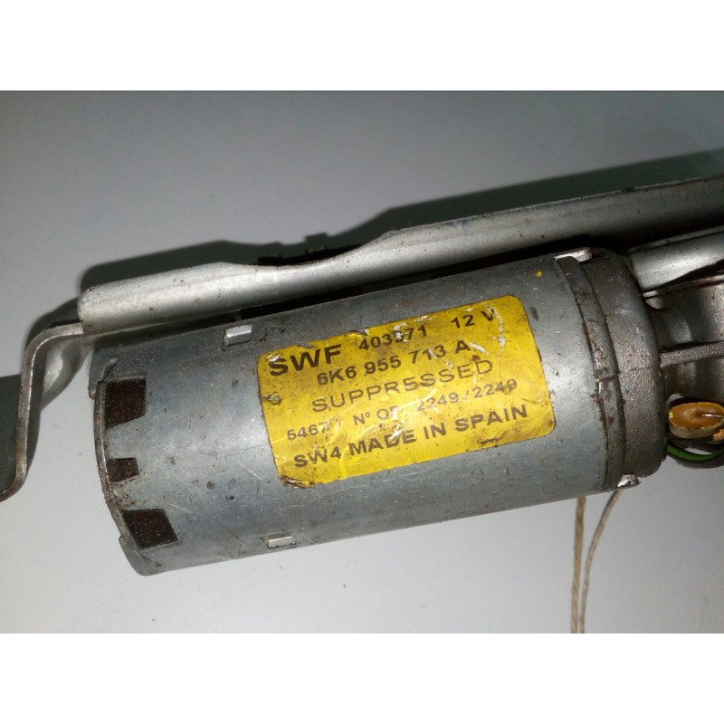 Recambio de motor limpia trasero para seat ibiza (6k1) referencia OEM IAM 403971-6K6955713A 3 PINES 